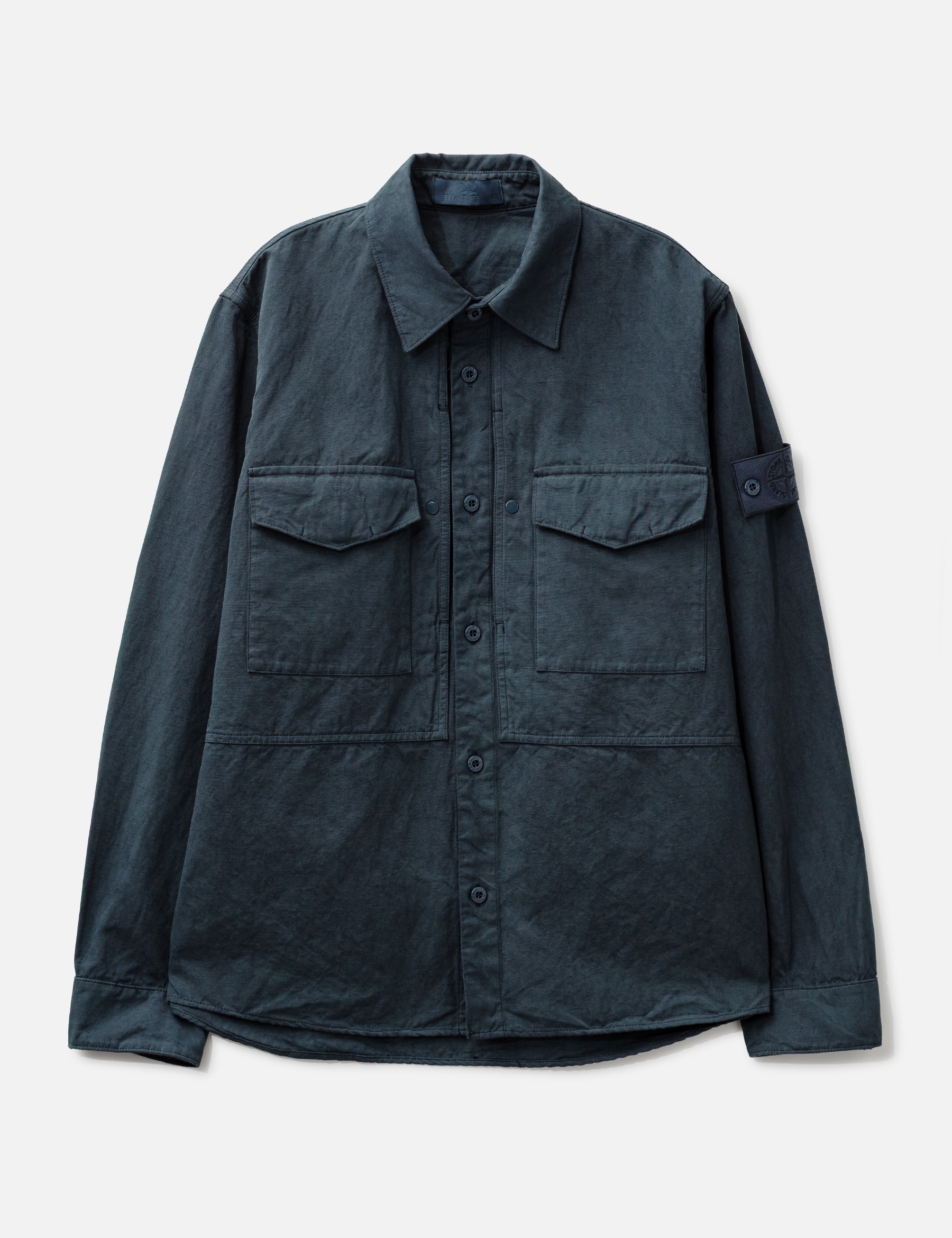 Cotton Linen Canvas_S.I.Ghost Overshirt view 16