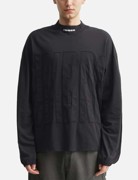 X Slam Jam Acuto Mock Long Sleeve T-Shirt view 10