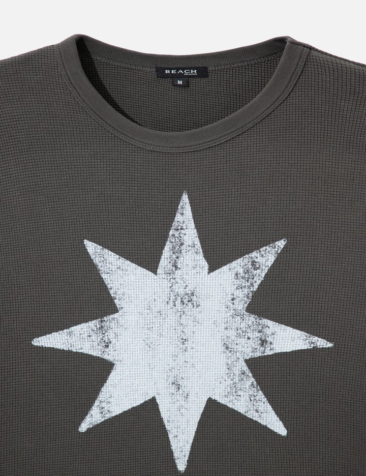 Beach Brains Star Drive Waffle LS