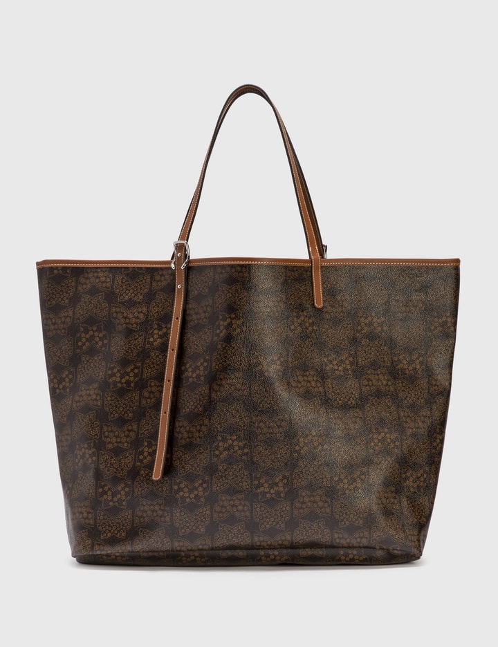 Needles Leather Handle Large Tote