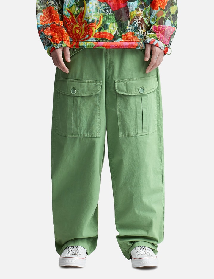 Sky High Farm Workwear Cargo Pants In Green