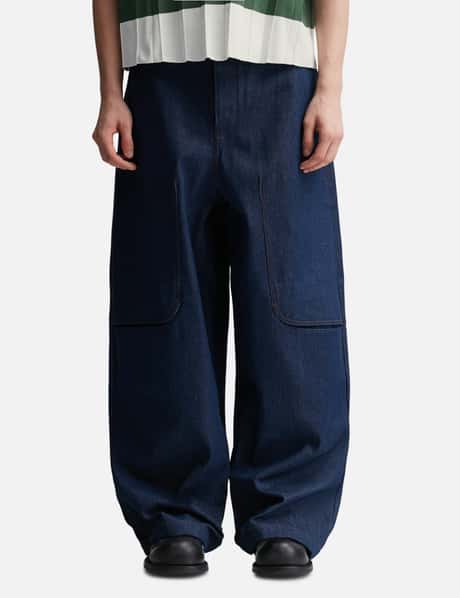 Jacquemus - LE PANTALON DE-NIMES BELL | HBX - Globally Curated 