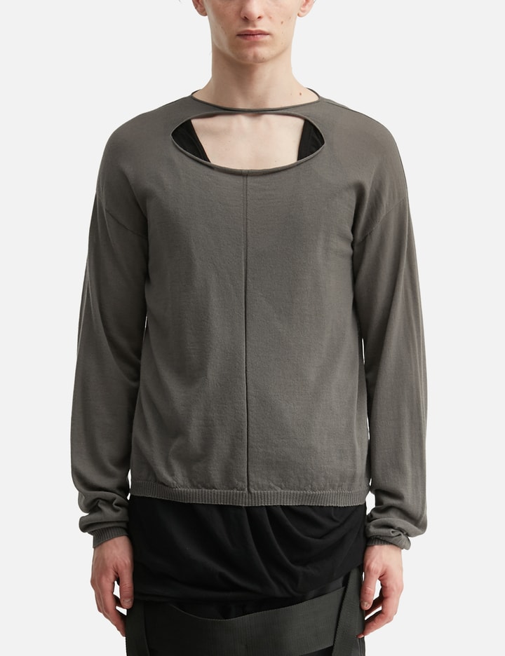 Rick Owens Slashed Pull Sweater