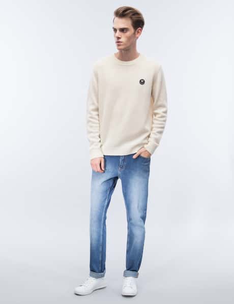 Wood Wood Wes Classic Blue Vintage Jeans HBX