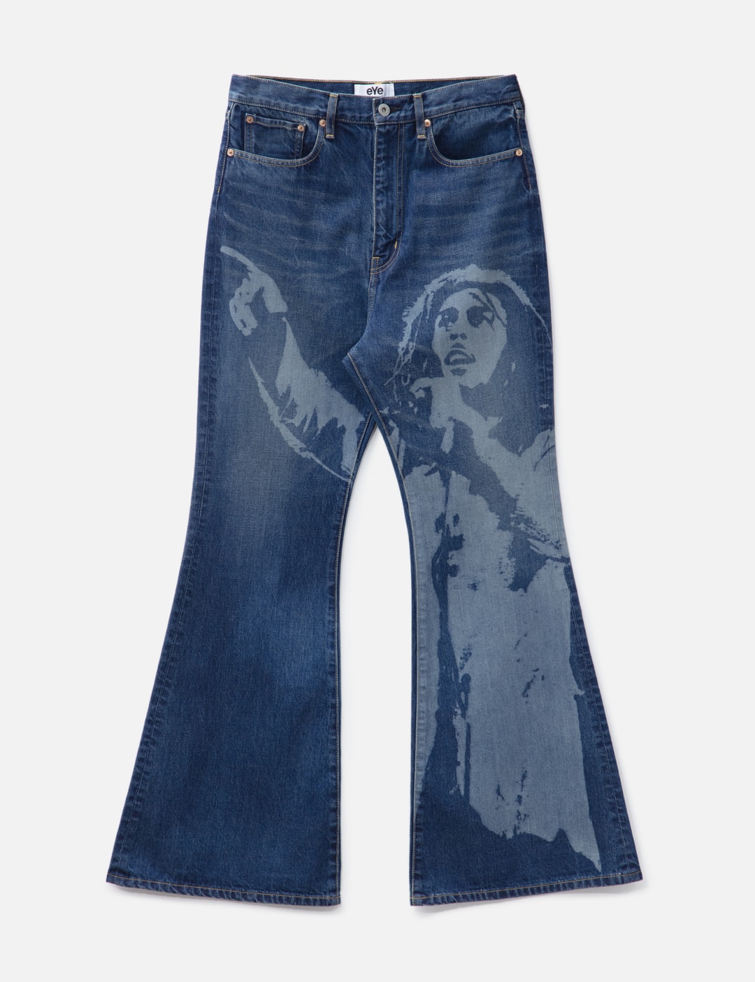 Bob Marley Flared Jeans