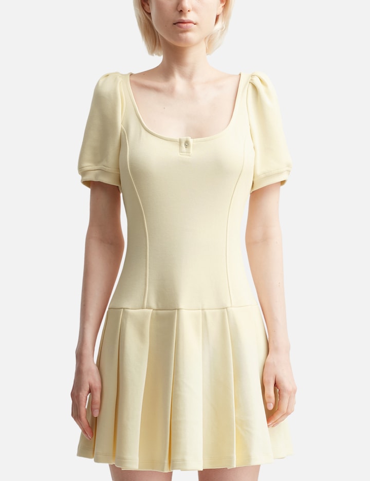 sandy liang mini dress Naomi Dress In White