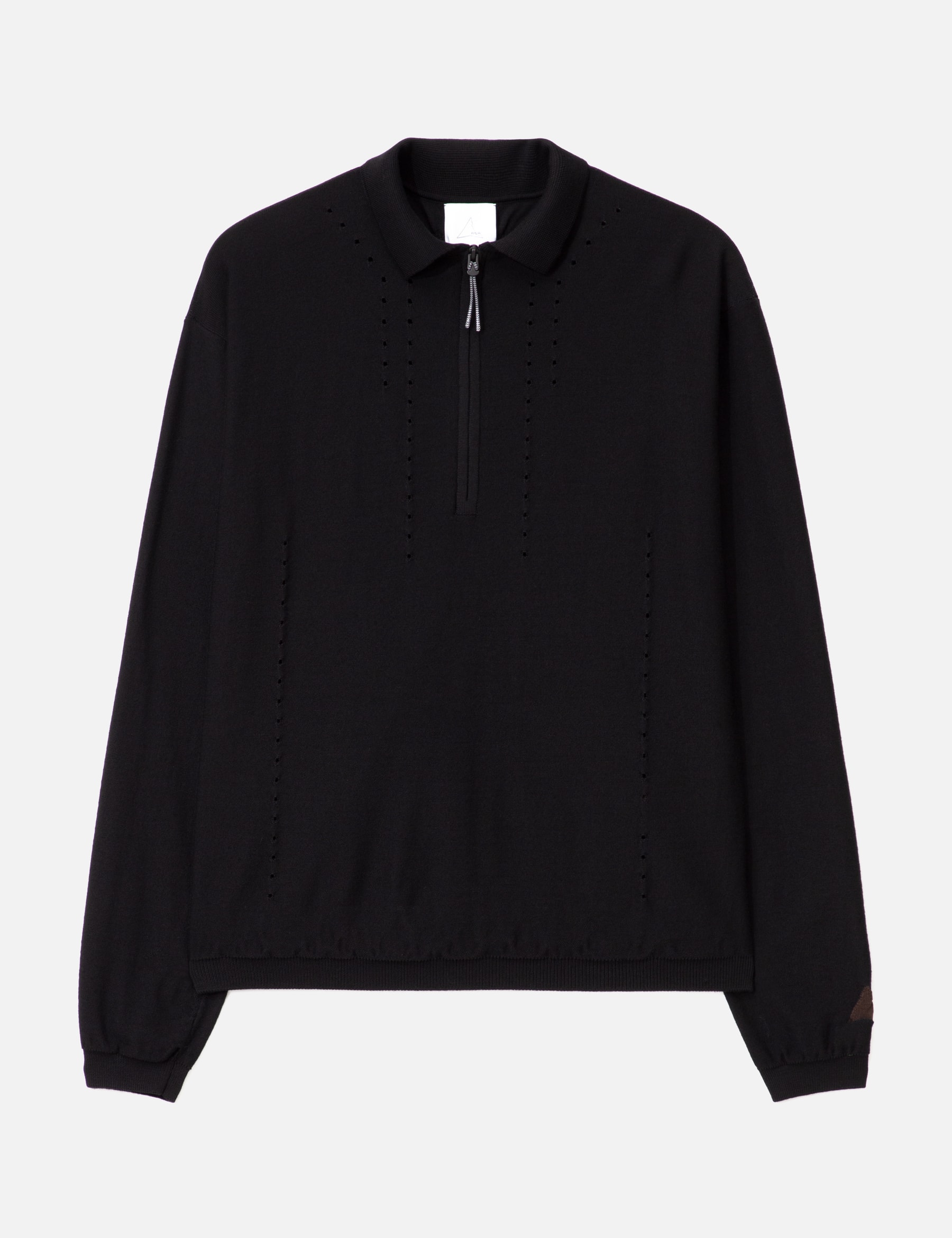 Pinched Wool Knit Polo view 16