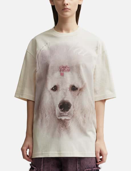 Ganni - Relaxed Bunny T-Shirt  HBX - Globally Curated Fashion and  Lifestyle by Hypebeast