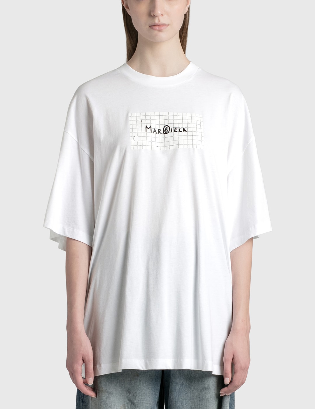 MM6 MAISON MARGIELA/MARGIELA 6 QUADERNO T-SHIRT