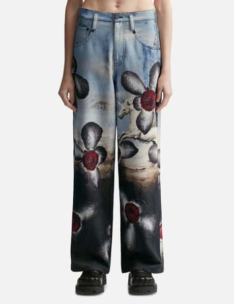 DHRUV KAPOOR Engineered Unicorn Jeans