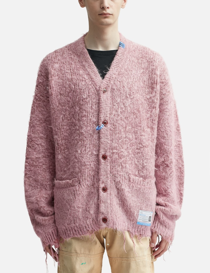 MOHAIR KNIT CARDIGAN Placeholder Image