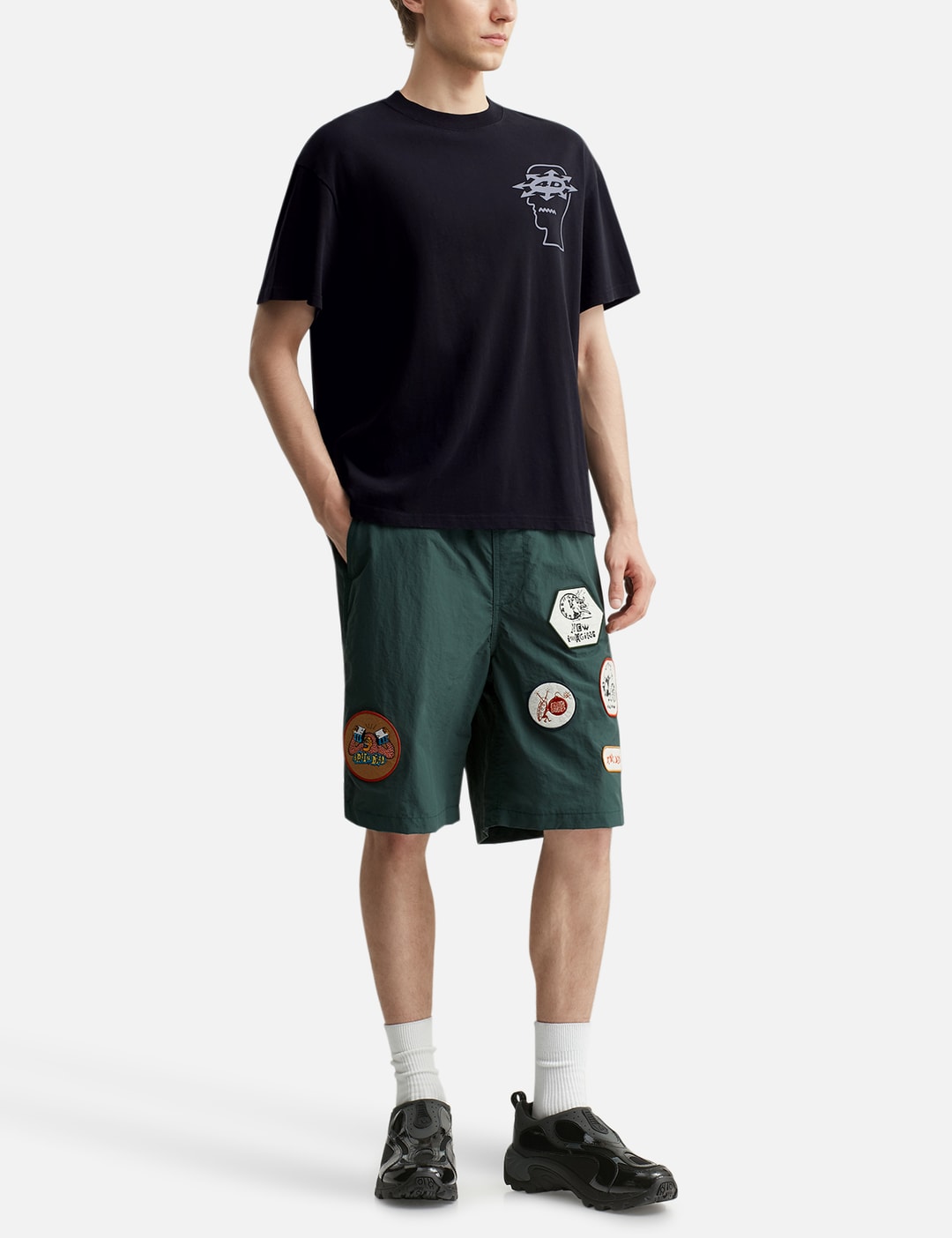 Nylon Baggy Climber Shorts view 17