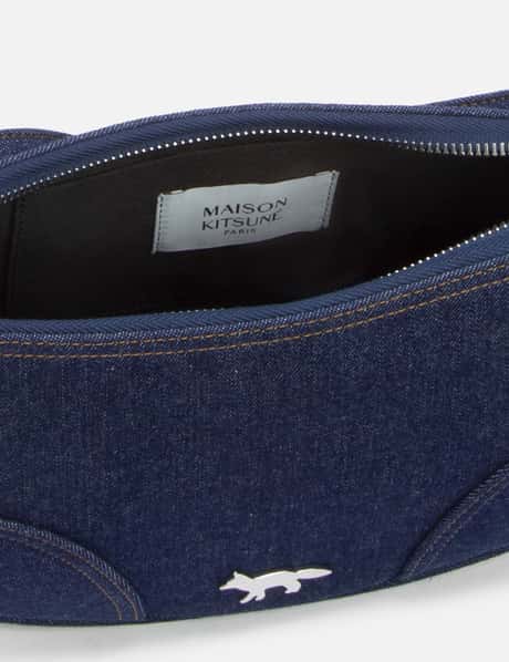 メゾンキツネ - Boogie Moon Bag Denim | HBX