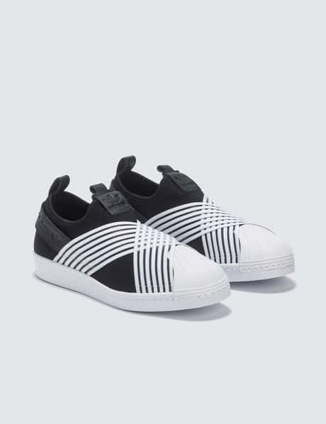 Tenis Adidas Originals Superstar Slip On Preto Adidas Superstar