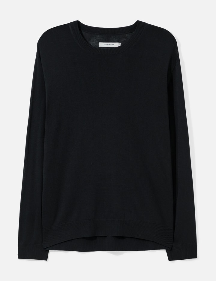 nonnative Officer Crew Sweater Rayon Nylon Yarn