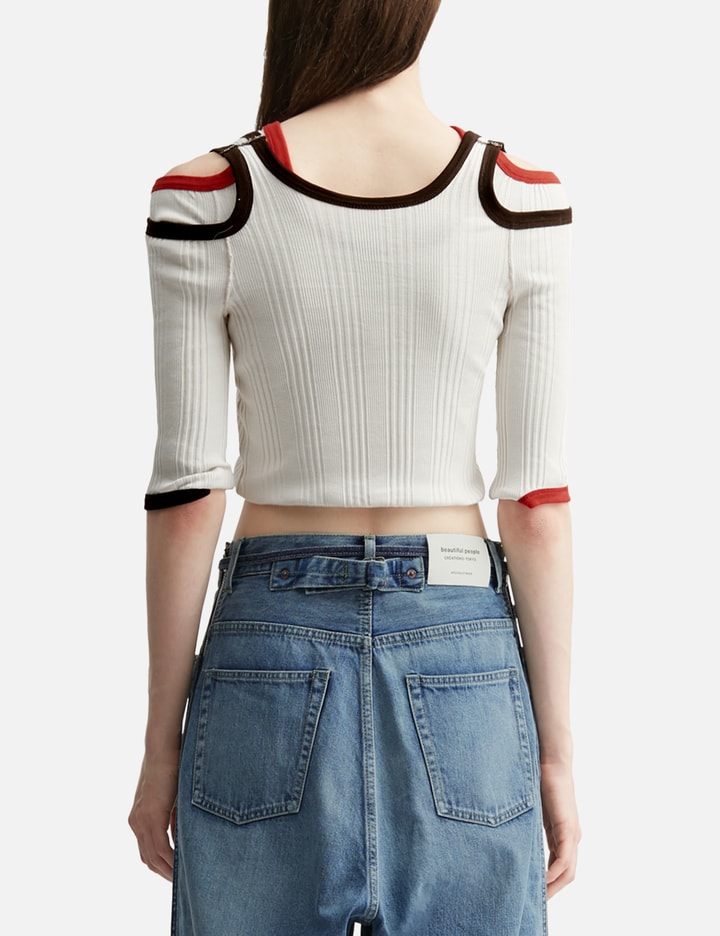 Beautiful People Double-End Suvin Compact Rib Hollow Top