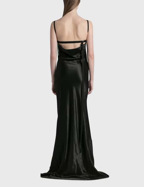 Ann Demeulemeester - Sara Long Slip Open Back Dress | HBX