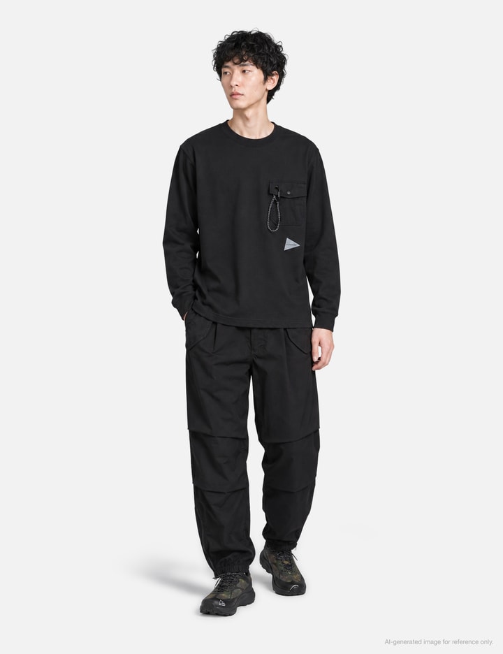 and wander High Count Cloth Side Zip Hem Pants