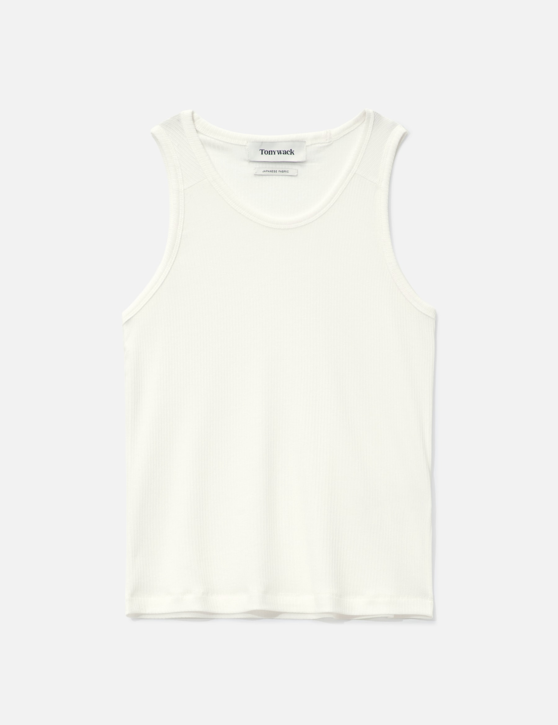 Silk Lyocell Rib Tank Top view 16