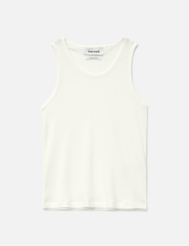 Tonywack Silk Lyocell Rib Tank Top