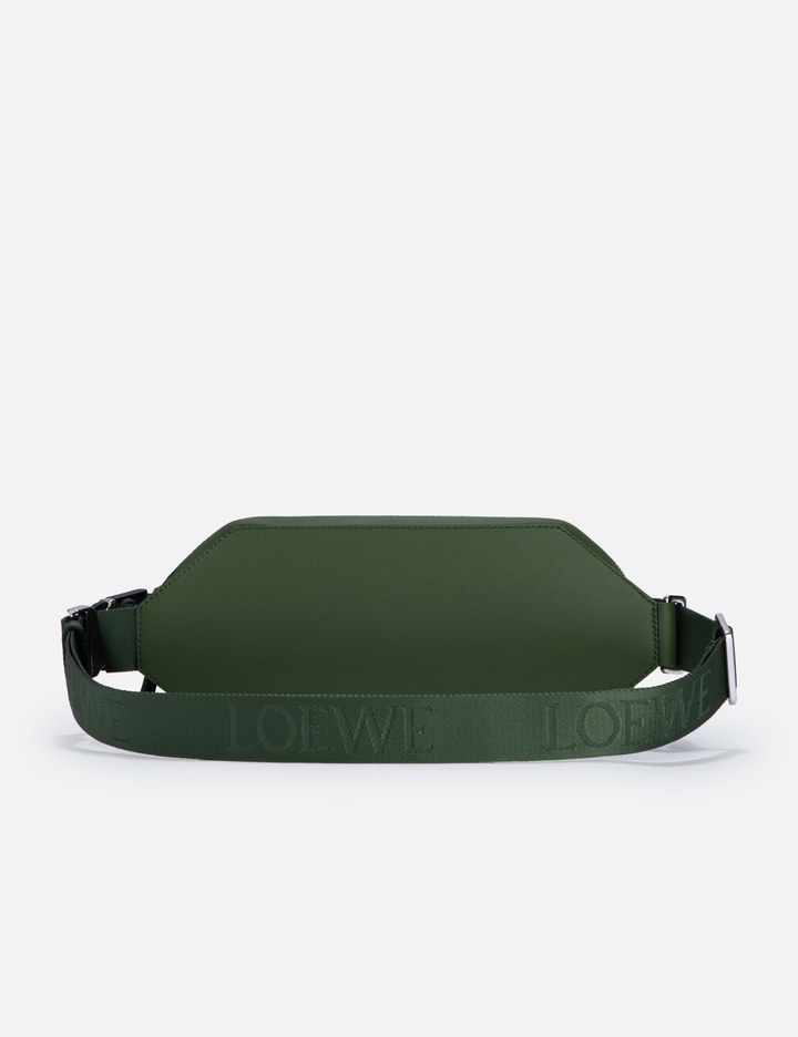 Shop Loewe Convertible Sling Bag In Green