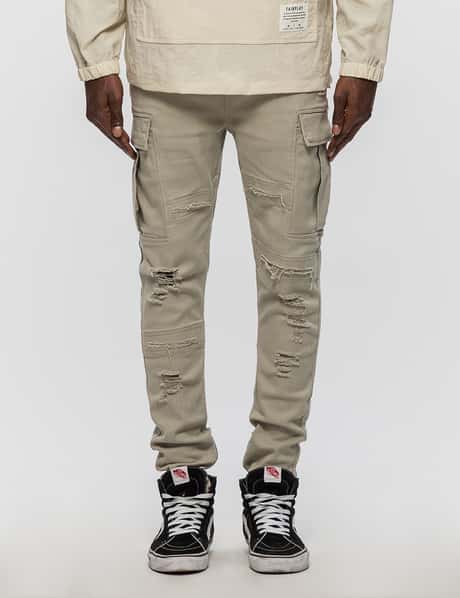 Stone Island - Slim Fit Twill Cargo Pants  HBX - Globally Curated Fashion  and Lifestyle by Hypebeast