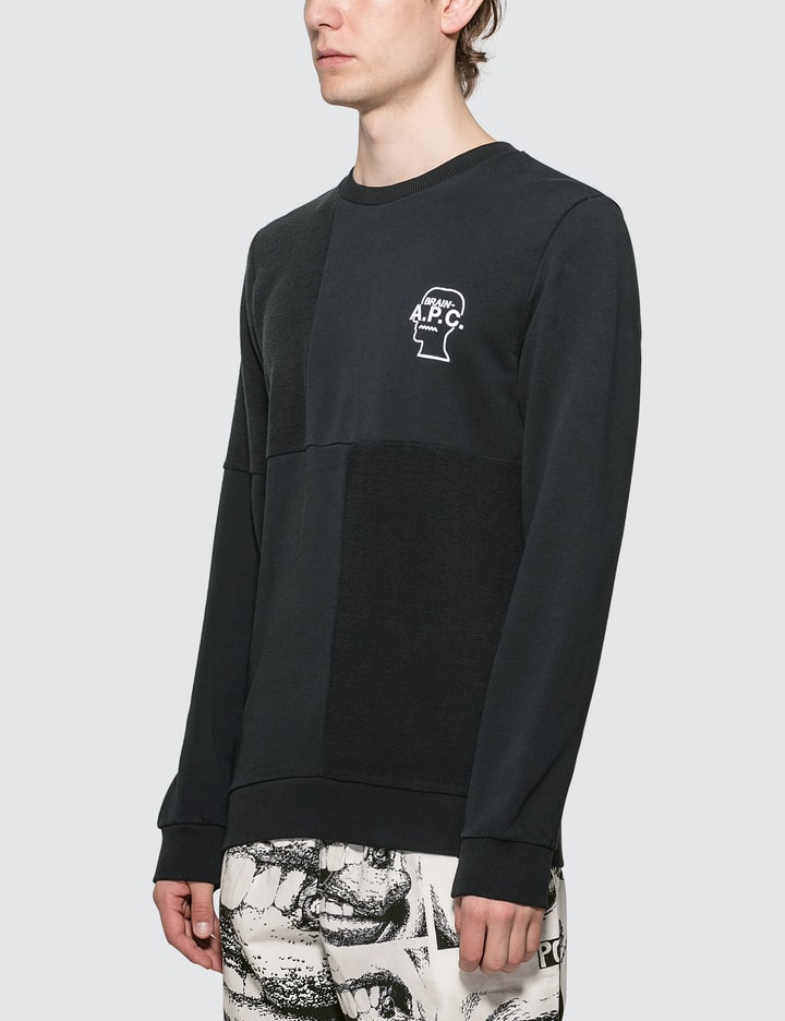 A.P.C. x Brain Dead Fabric Block Sweatshirt Placeholder Image