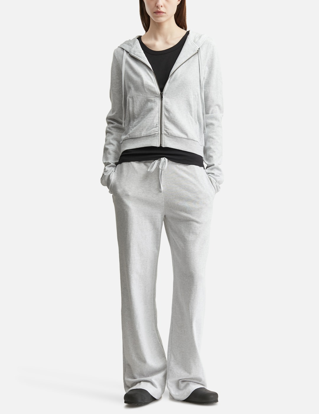 Lightweight Cropped Zip Up view 20