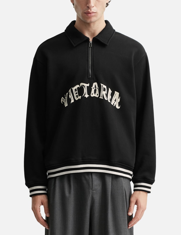 HANDDRAWN GOTHIC HALF ZIP SWEATSHIRT Placeholder Image