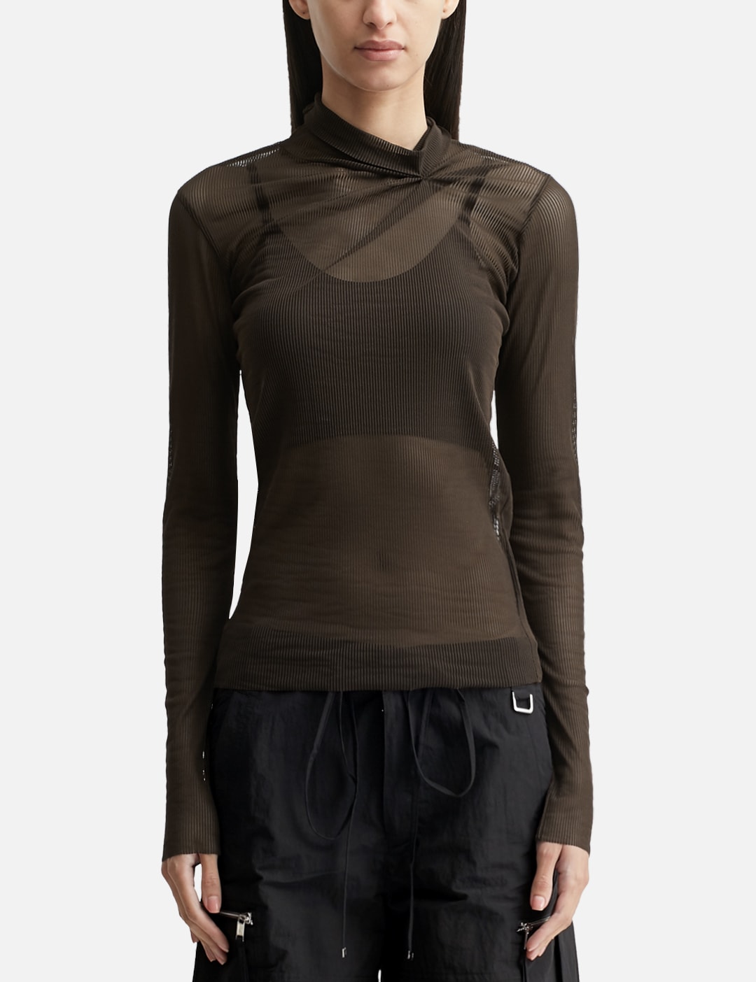 Pulled Neck Long Sleeve view 13