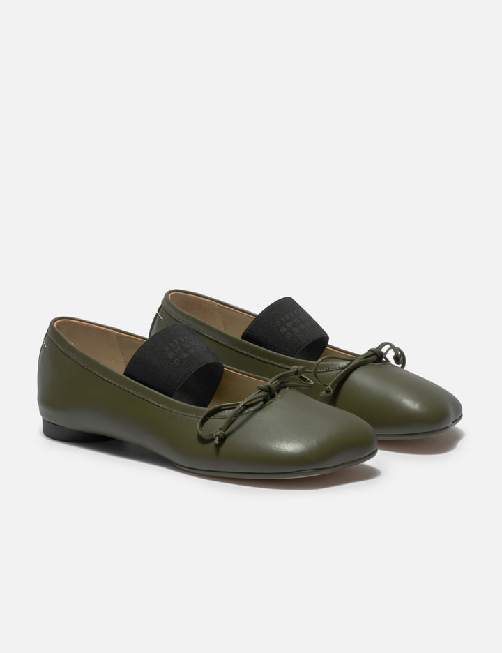 MM6 Maison Margiela Anatomic Numeric Ballerinas