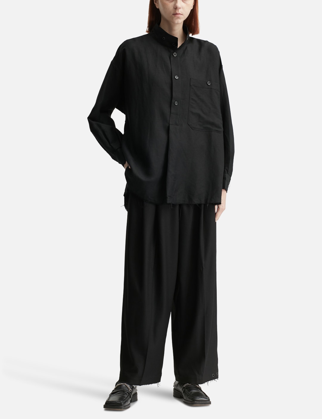 Acceptance Oversized Draped Shirt view 16