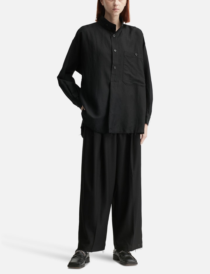 Acceptance Oversized Draped Shirt Placeholder Image