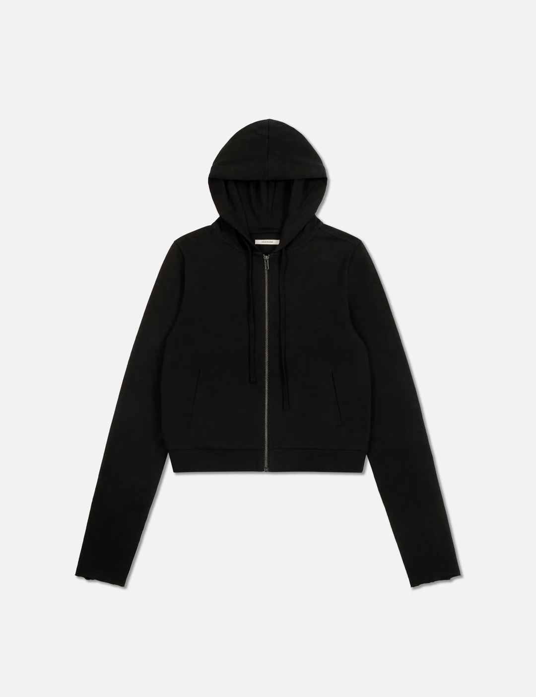 Lightweight Cropped Zip Up