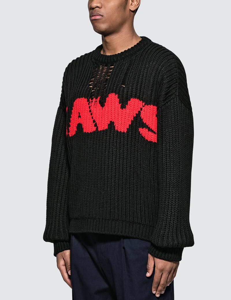 calvin klein 205w39nyc jaws sweater