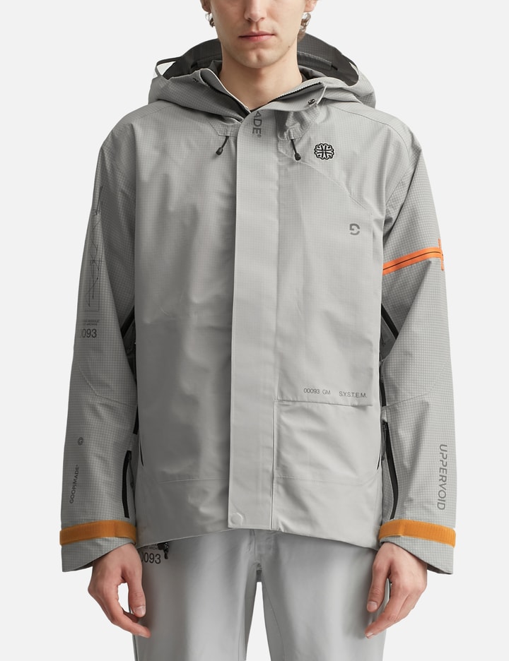 GOOPiMADE GOOPiMADE X PPERVOID® 「GOOPiMADE - 転」C2.5GRD” Industrial Cog Detail Parka