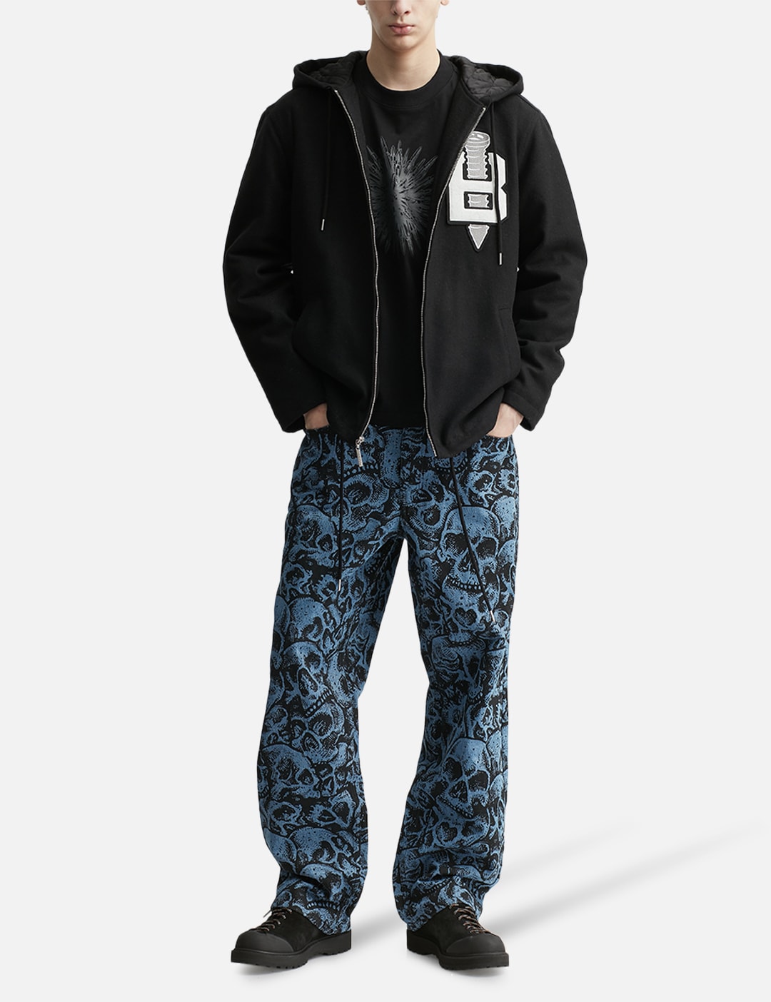 Wool Zip Hood view 16