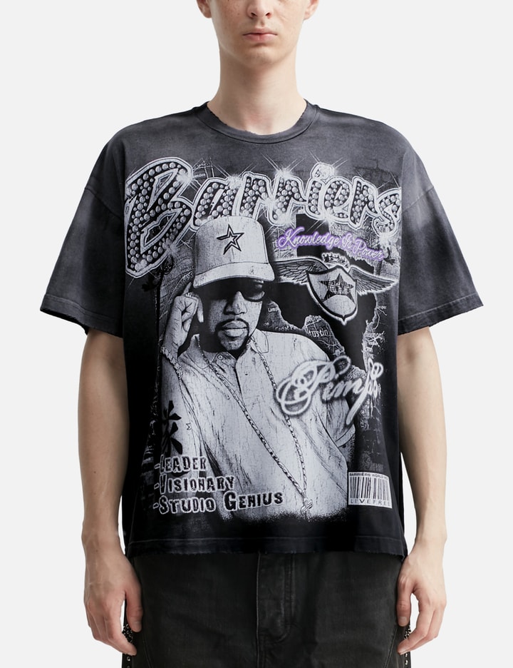 Barriers Pimp C Vintage Black T-shirt Placeholder Image