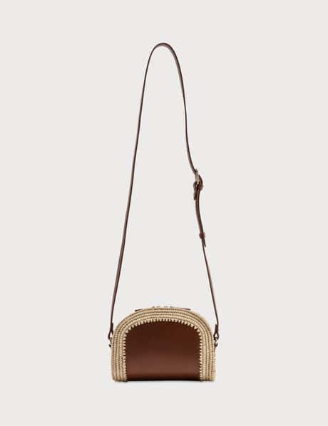 A.P.C. - Mini Demi Lune Bag  HBX - Globally Curated Fashion and Lifestyle  by Hypebeast