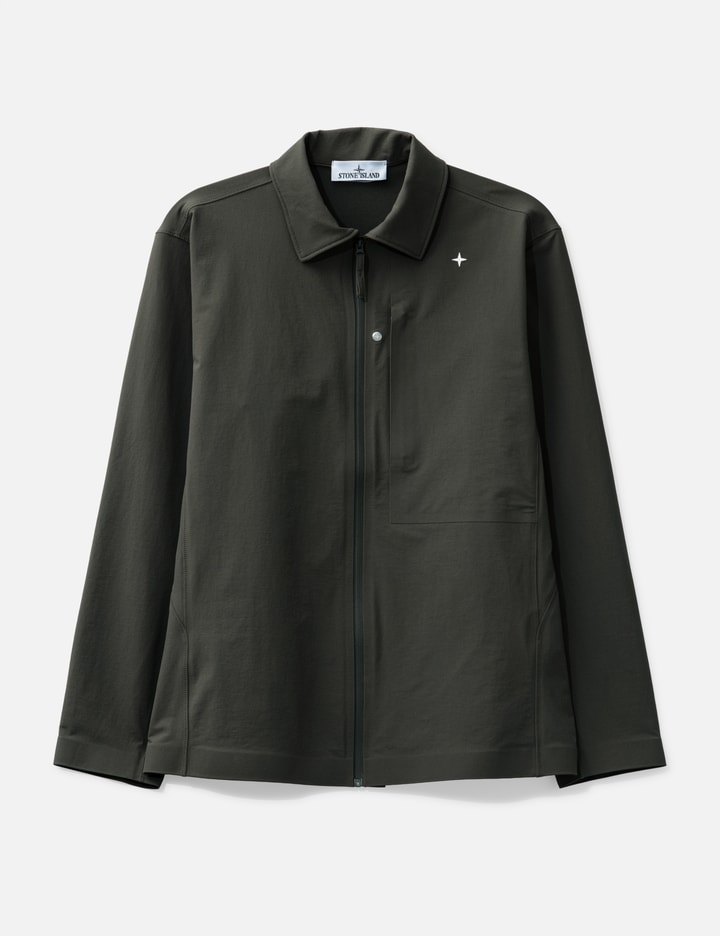Textured Stretch Nylon Stellina Overshirt Placeholder Image