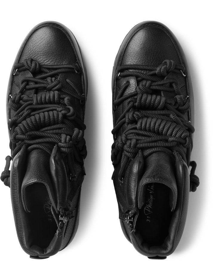 Black Summit Knotted Zip Boots Placeholder Image