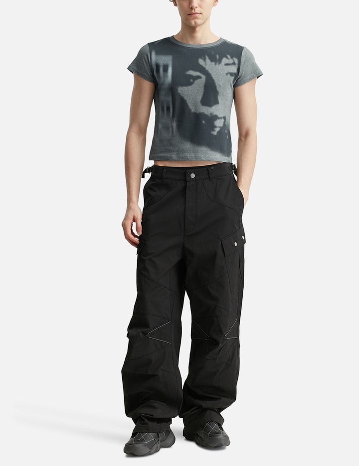 YEONJUN GGUM X DEINET Cropped Fit Short Sleeve T-Shirt Placeholder Image