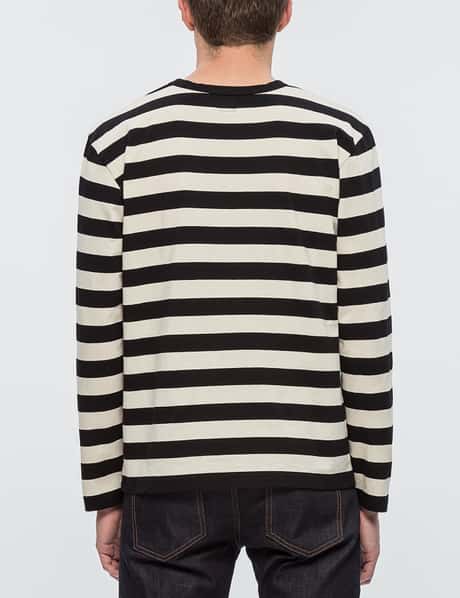 Human Made - Border L/S T-Shirt | HBX - Globally Curated Fashion 