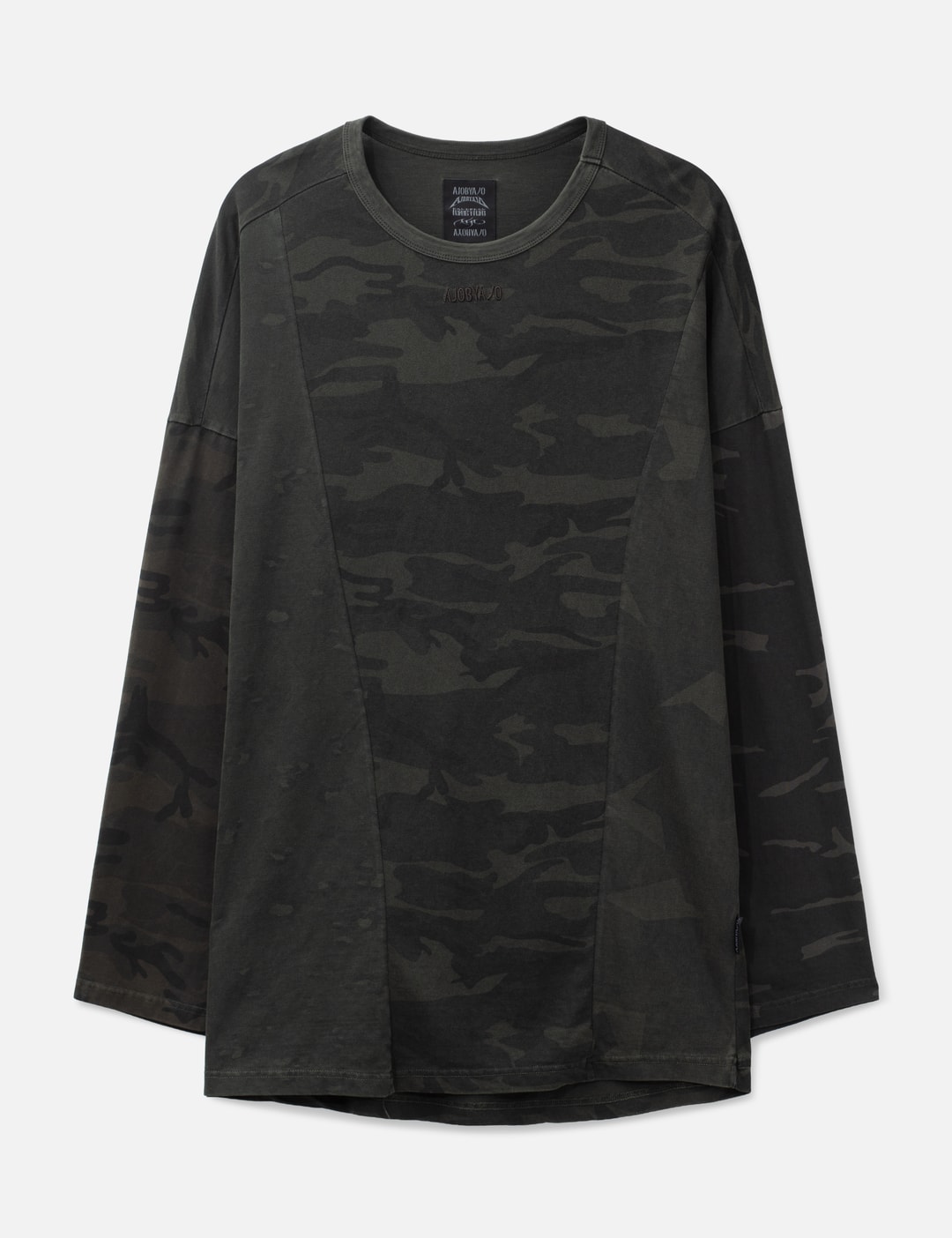 Camouflage Leopard Mixed Long Sleeve
