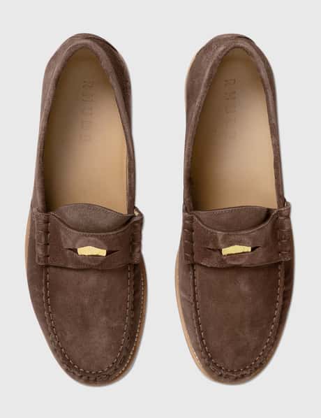 Rhude - Suede Penny Loafer | HBX display picture 1