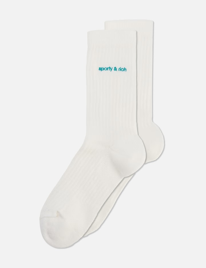 Adidas Originals X Sporty & Rich Socks In White