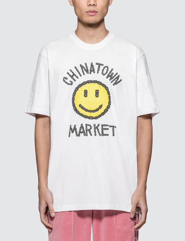 Chinatown Market x Smiley Logo Chain T-Shirt Placeholder Image