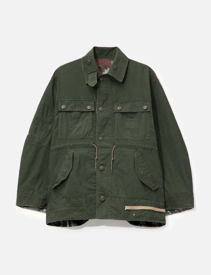 Beautiful People Beautiful People X Alpha Industries Double-End Camouflage Field Jacket