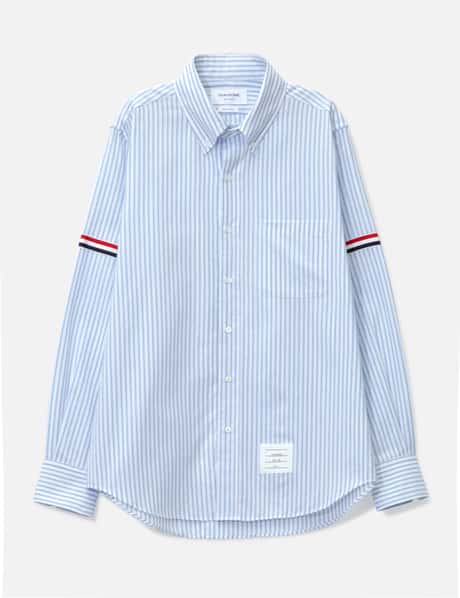 Thom Browne Straight Fit Button Down Shirt