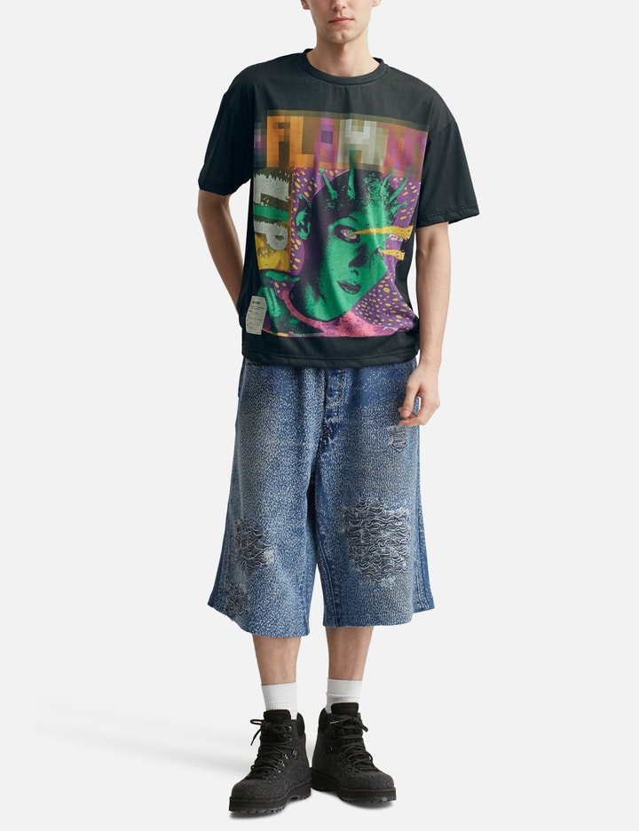 TOLQ Trompe L'Oeil Mosaic T-Shirt